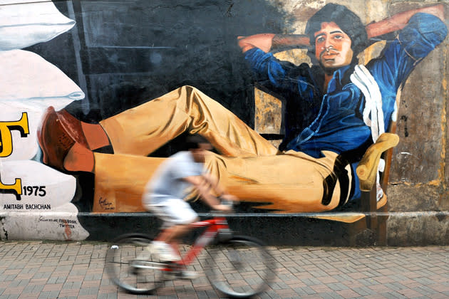 Warna-warni Mural di Jalanan India