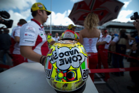 Helm-helm Keren Milik Valentino Rossi
