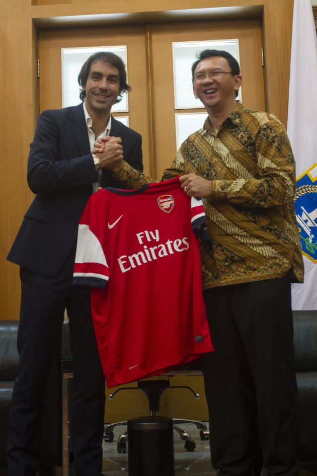 Robert Pires Bertemu Ahok