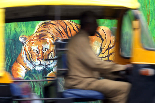 Warna-warni Mural di Jalanan India