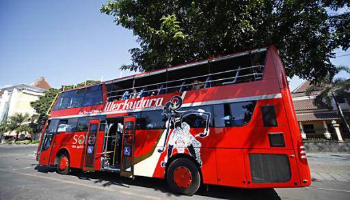 Bus Wisata Gratis Tiba di Jakarta 10 Januari