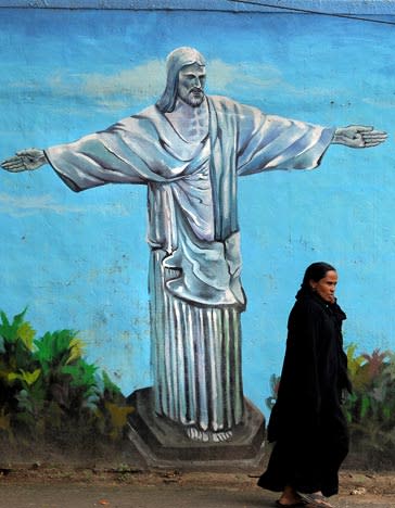 Warna-warni Mural di Jalanan India