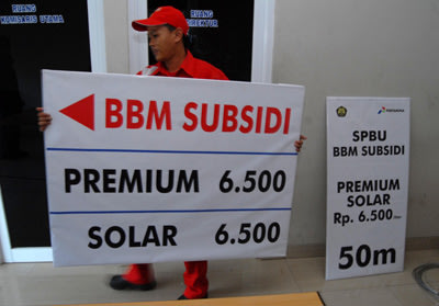 Pemerintah Naikkan Harga BBM Bersubsidi