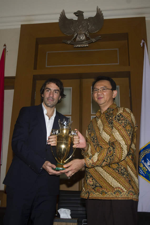 Robert Pires Bertemu Ahok