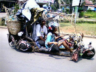 Modifikasi Ekstrem, Superbike Jadi 'Rat Bike' (edan bener)