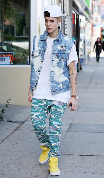 Gaya Rambut Baru Justin Bieber