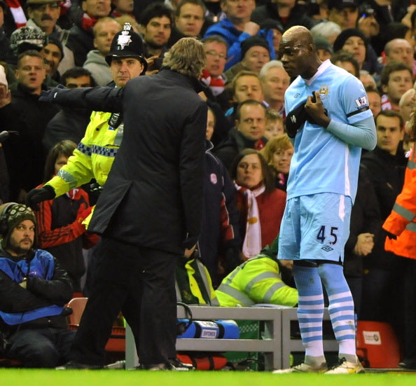 Pasang Surut Hubungan Mario Balotelli dan Roberto Mancini 
