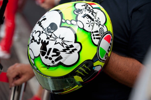 Helm-helm Keren Milik Valentino Rossi