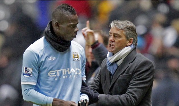 Pasang Surut Hubungan Mario Balotelli dan Roberto Mancini 
