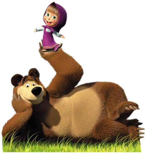 mengulas sedikit tentang Si Imut Masha and the Bear yang Menggemaskan