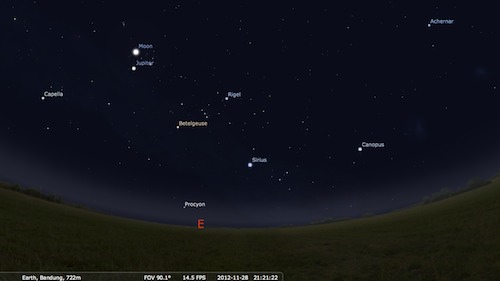 Gerhana Bulan Penumbra Terakhir di Tahun 2012