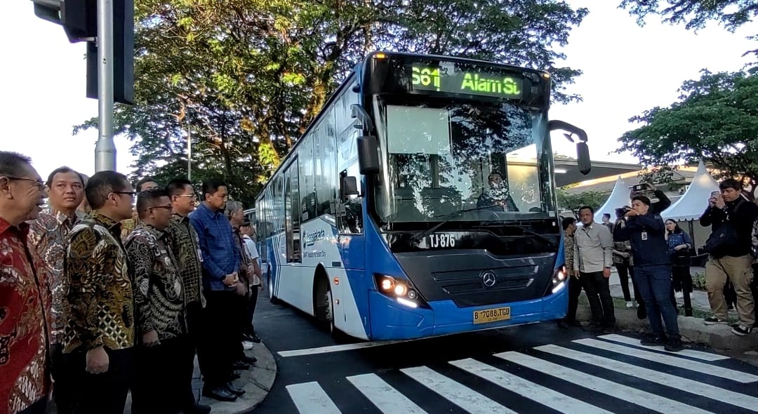 TransJakarta S61 Resmi Beroperasi, Sambungkan Alam Sutera dan Blok M