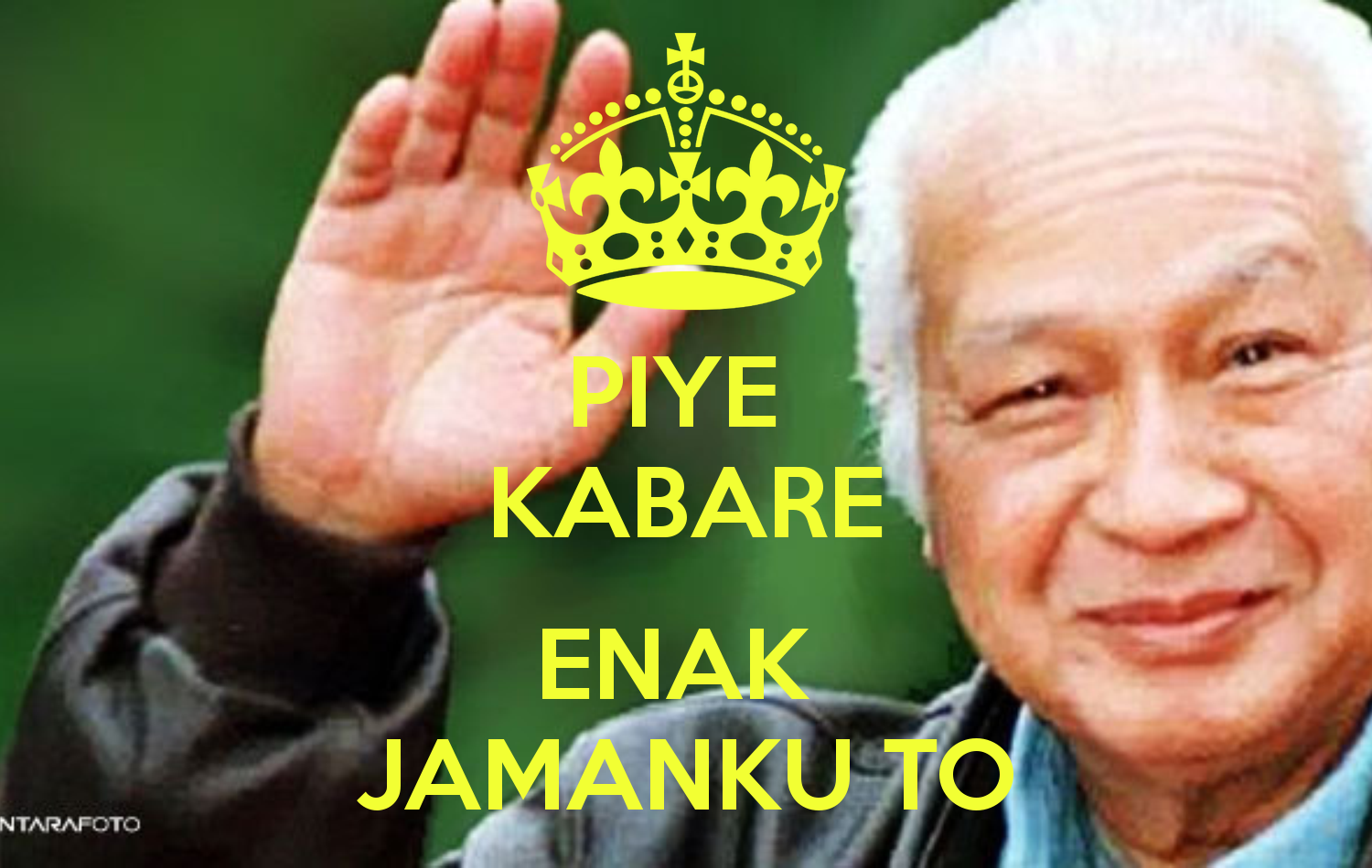 Sebagai warga yang bebas berpendapat ini pandangan ane