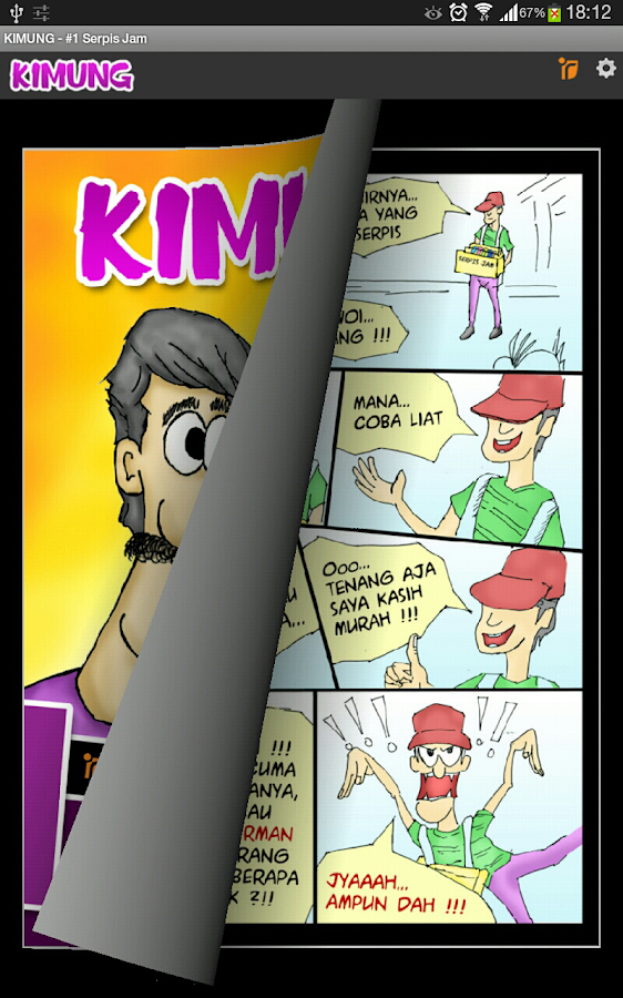 Komik Strip on Android.. Yang mau komik strip nya dijadiin aplikasi masuk sini gan