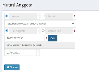 Tutorial SIPA Pramuka Jawa Timur #3 Mutasi Anggota