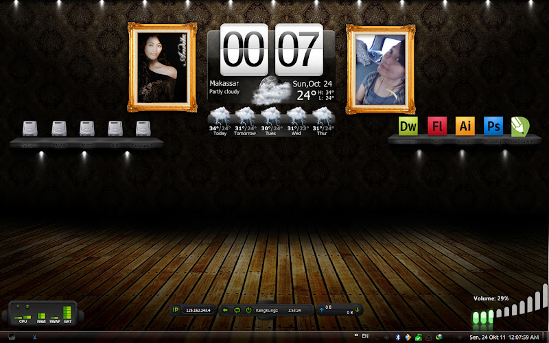 *SHARE* Percantik Desktop-mu dengan Xwidged