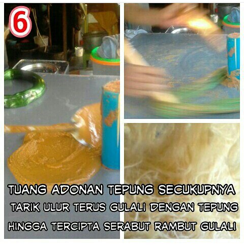 Rambut Nenek dan pembuatannya