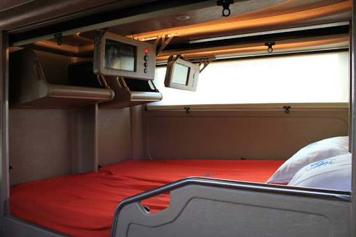 Calon Sleeper bus pertama di indonesia nich Gan....