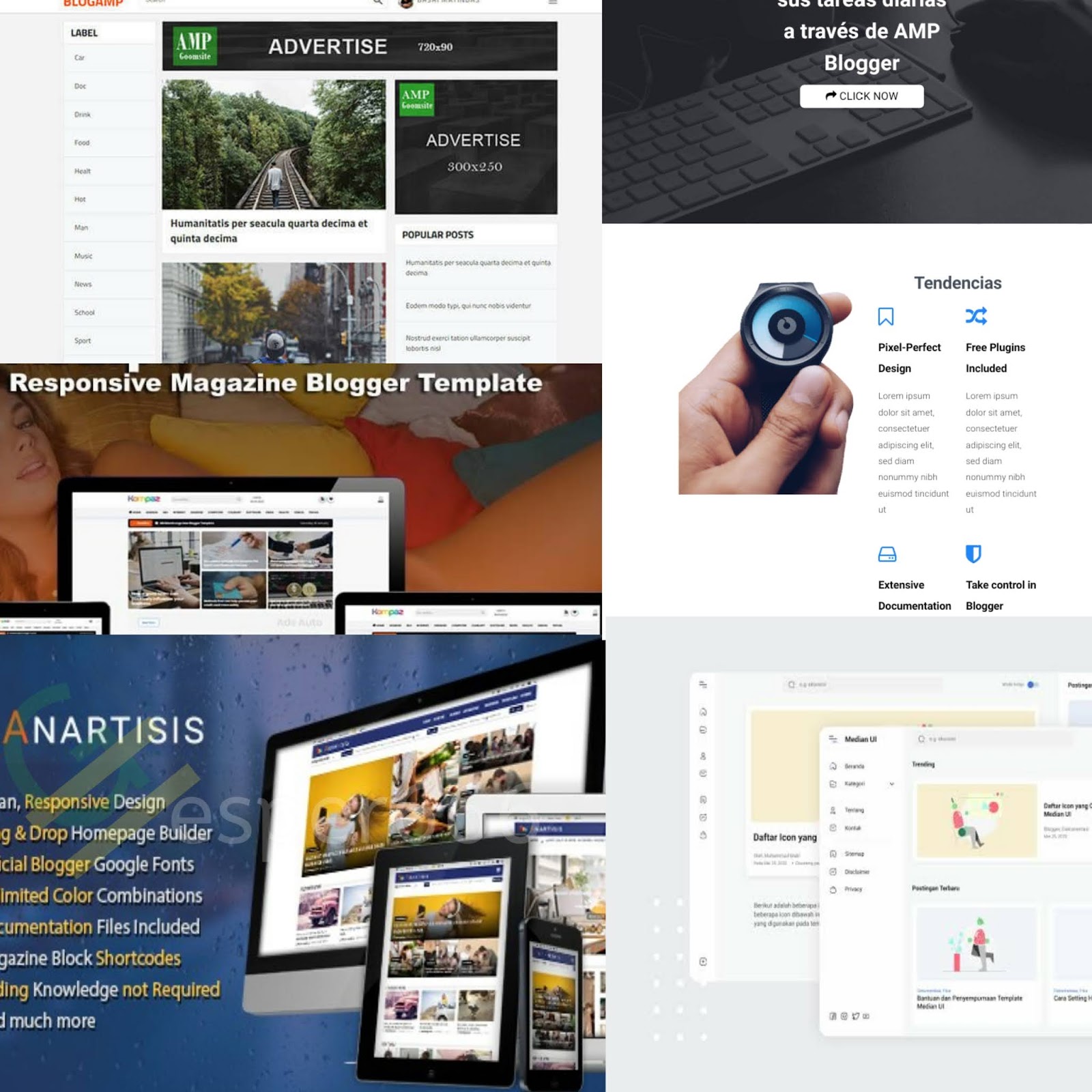 10 Template Blogger Responsive Gratis Yang Wajib Kalian Coba | KASKUS