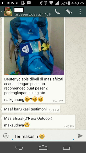 Kumpulan Testimoni lapak Ichank123