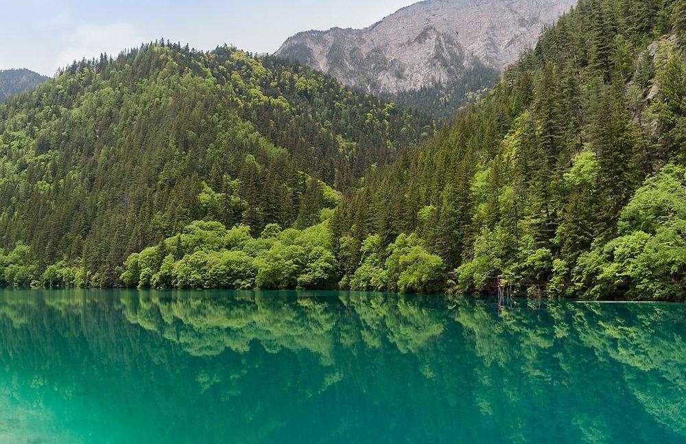 Danau Alpine Dan Air Terjun Jiuzhaigou