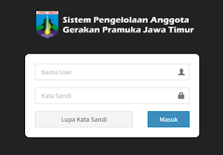 Tutorial SIPA Pramuka Jawa Timur #1 Reset &amp; Input Data