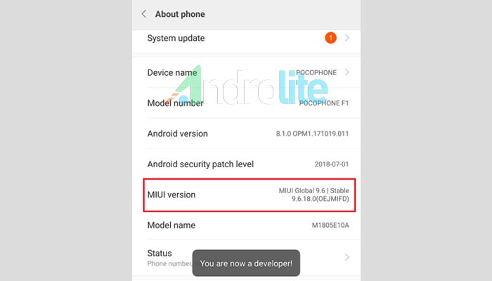 BerandaAndroid Opsi Pengembang, USB Debugging, OEM Unlock XIAOMI (All Type)