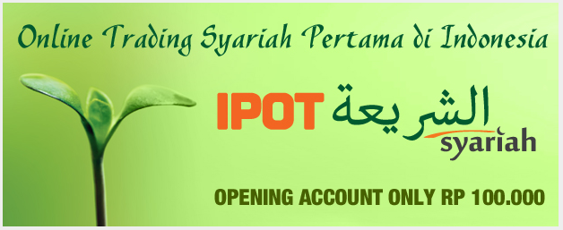 IPOT Syariah adalah aplikasi online trading syariah pertama di Indonesia