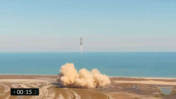 Detik detik meledaknya Roket SpaceX SN9 milik Elon Musk
