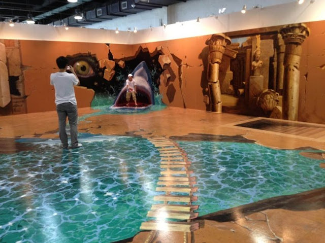 Pameran Lukisan 3D International Exhibition China 2012