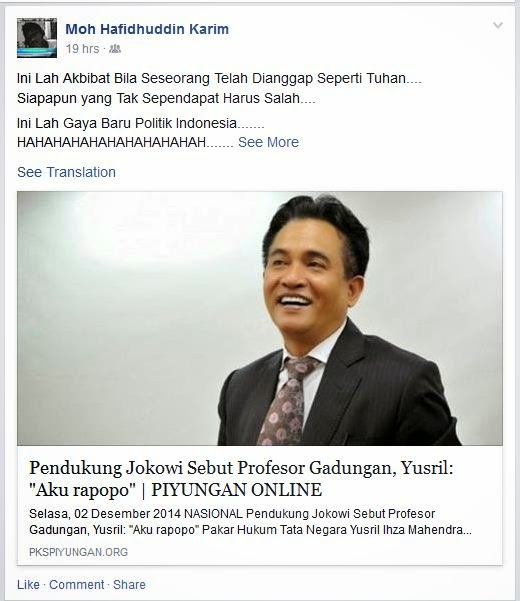Tanggapan agan agan gimana soal politikus muda bergairah ini ??