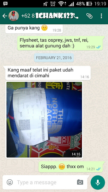 Kumpulan Testimoni lapak Ichank123