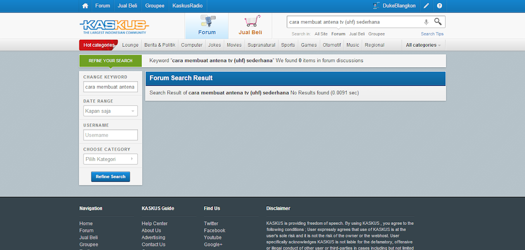 &#91;HOT&#93; Cara Membuat Antena TV (UHF) Sederhana