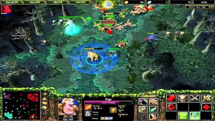 Evolusi MAP Game MOBA Dari Tahun 1989 Sampai Tahun 2020! 