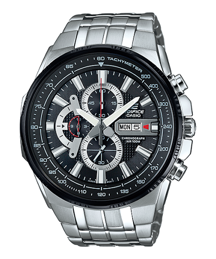 Casio - Jam Tangan Pria - Strap Stainless Steel - Silver - EFR-549D-1A8V 