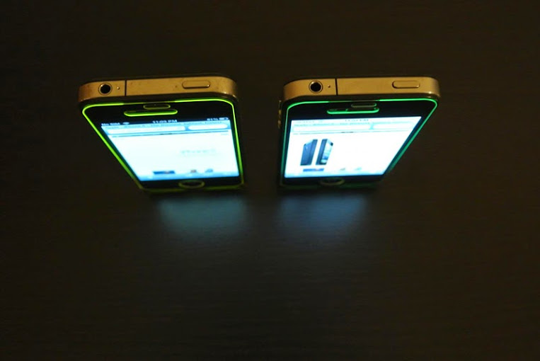 NEW Screen PROTECTOR/ANTI GORES NEON PMMA (NYALA) FOR IPHONE 5/SAMSUNG S4/5 0.2mm
