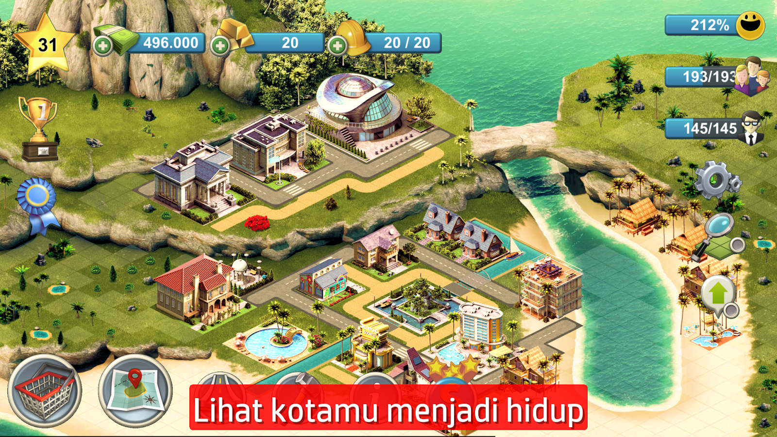 &#91;Android&#93; City island 4: Sim Town Tycoon 