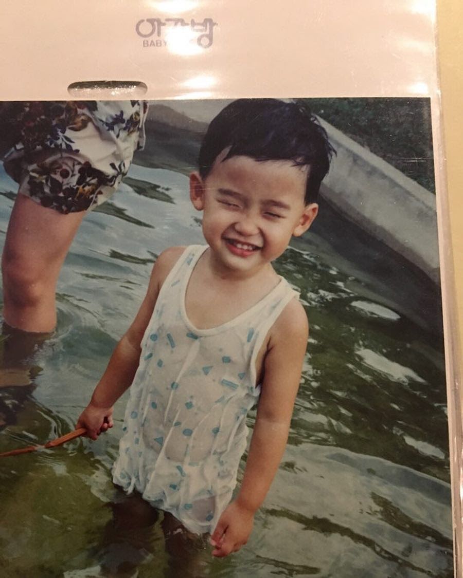 5 Potret Foto Masa Kecil dari Para Aktor Populer Drama Korea