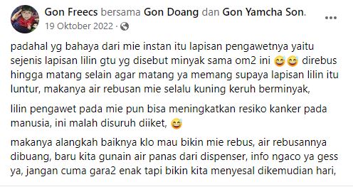 Sering Dibuang, Air Rebusan Mie Instan Ternyata Mengandung Lilin! Masa Sih?