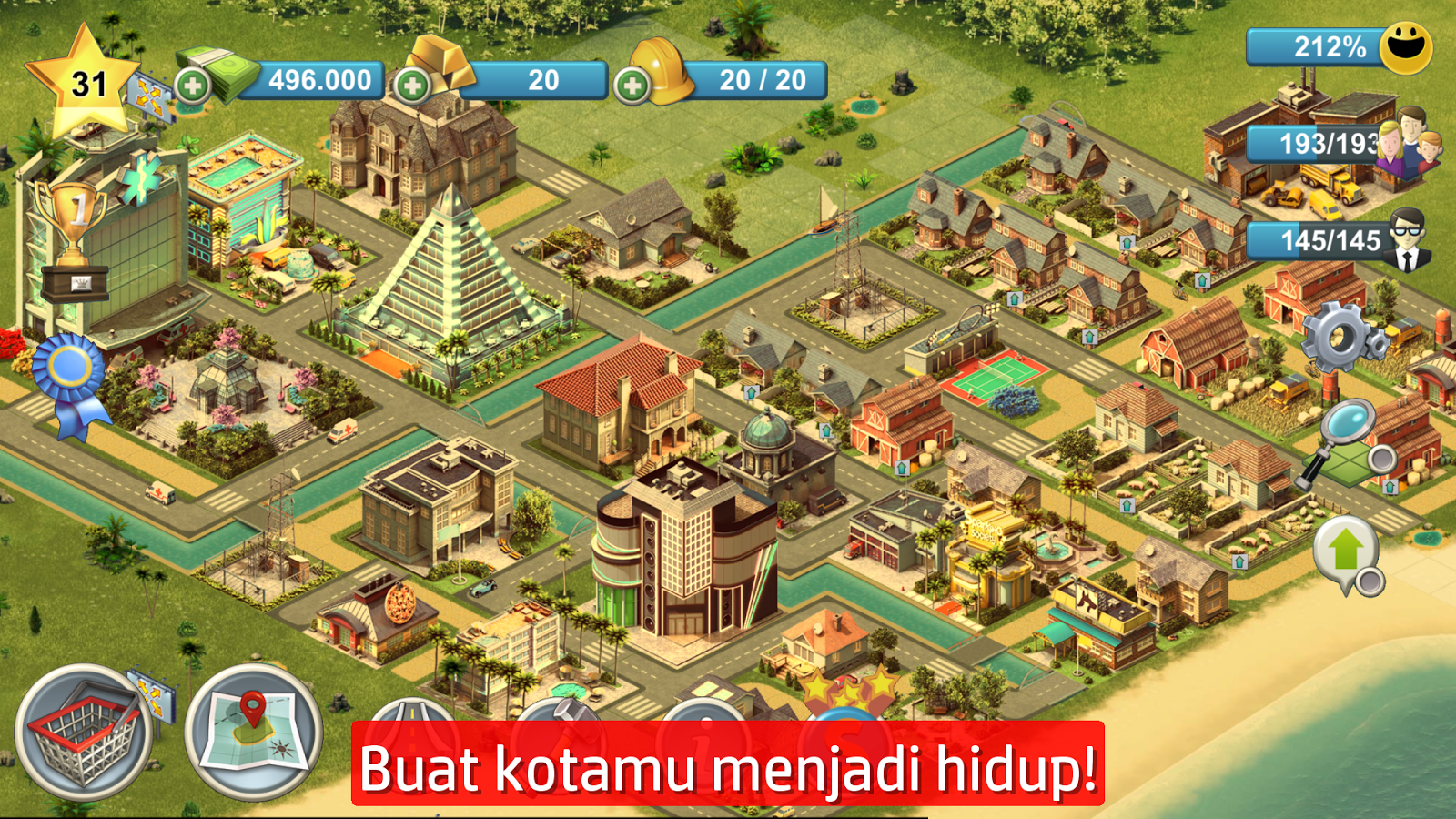 &#91;Android&#93; City island 4: Sim Town Tycoon 