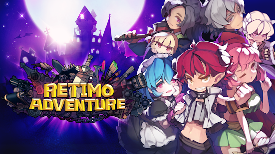 «Android» Retimo Adventure ✖ Turn-Based 2D chibi