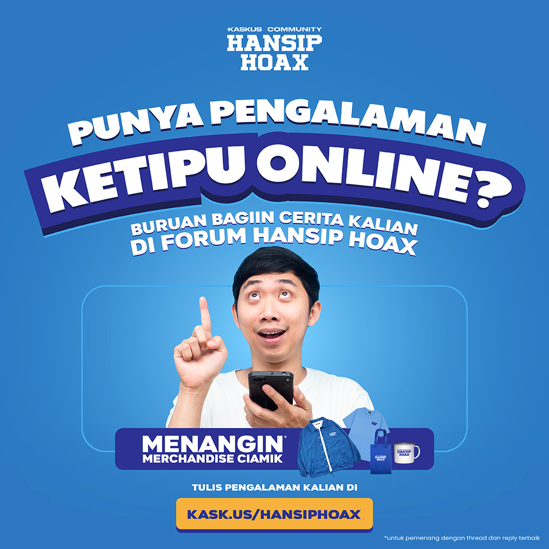 Bagiin Pengalaman Tipu Online GanSis &amp; Dapetin Hadiahnya