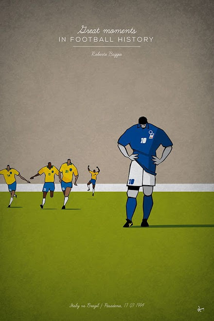  Momen bersejarah sepakbola dalam ilustrasi