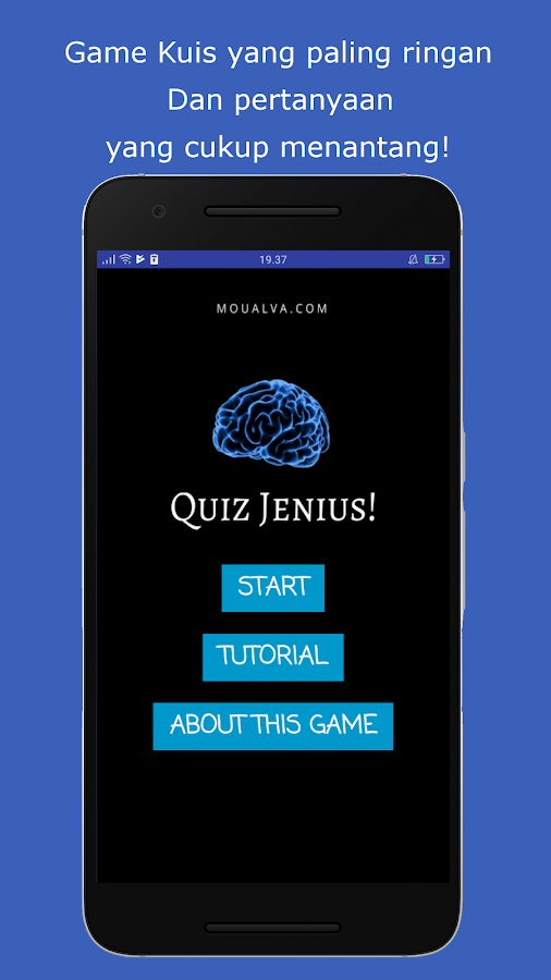Game Kuis Android yang ga kalah seru dengan Quiz Parampaa dan Klompencapir. NGESELIN!