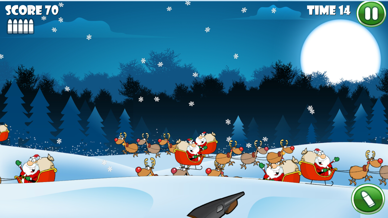 &#91;Android&#93; Pub Fun Santa Shoot dari 8elements