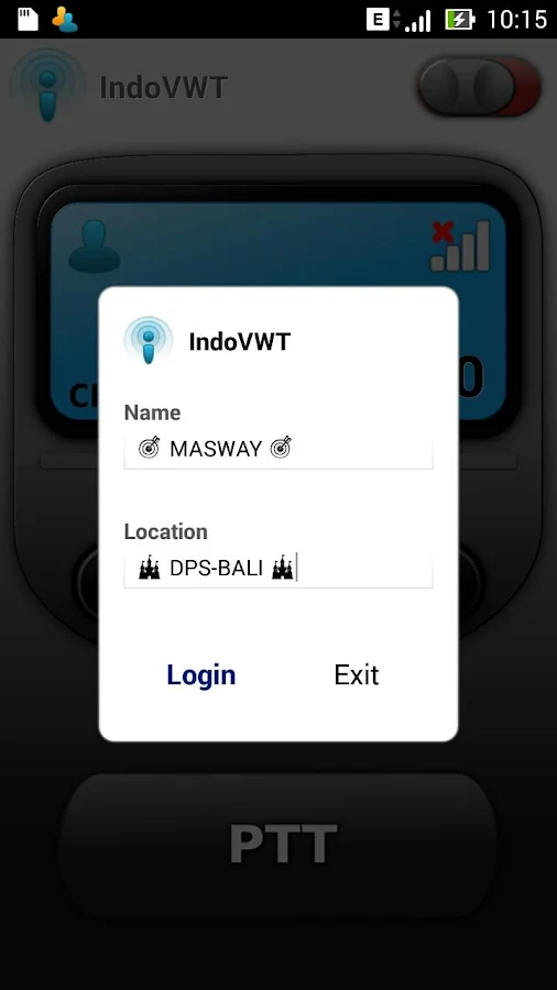 Indonesia Virtual Walkie Talkie -=IndoVWT=-