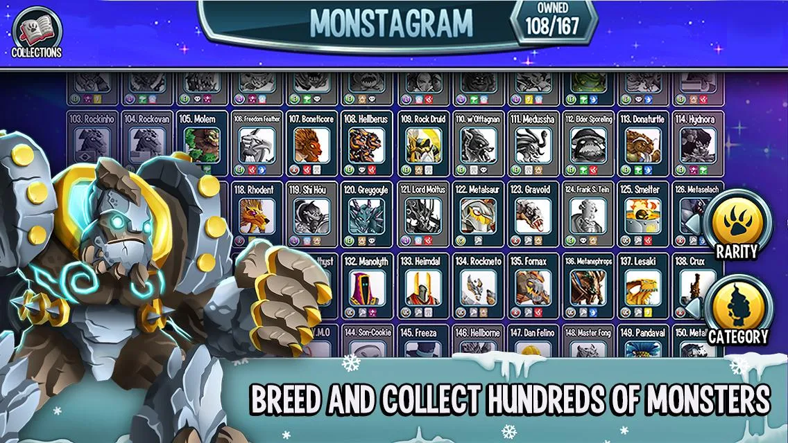 &#91;Android/iOS/Facebook&#93; Monster Legends - Breed, Build, and Battle Game