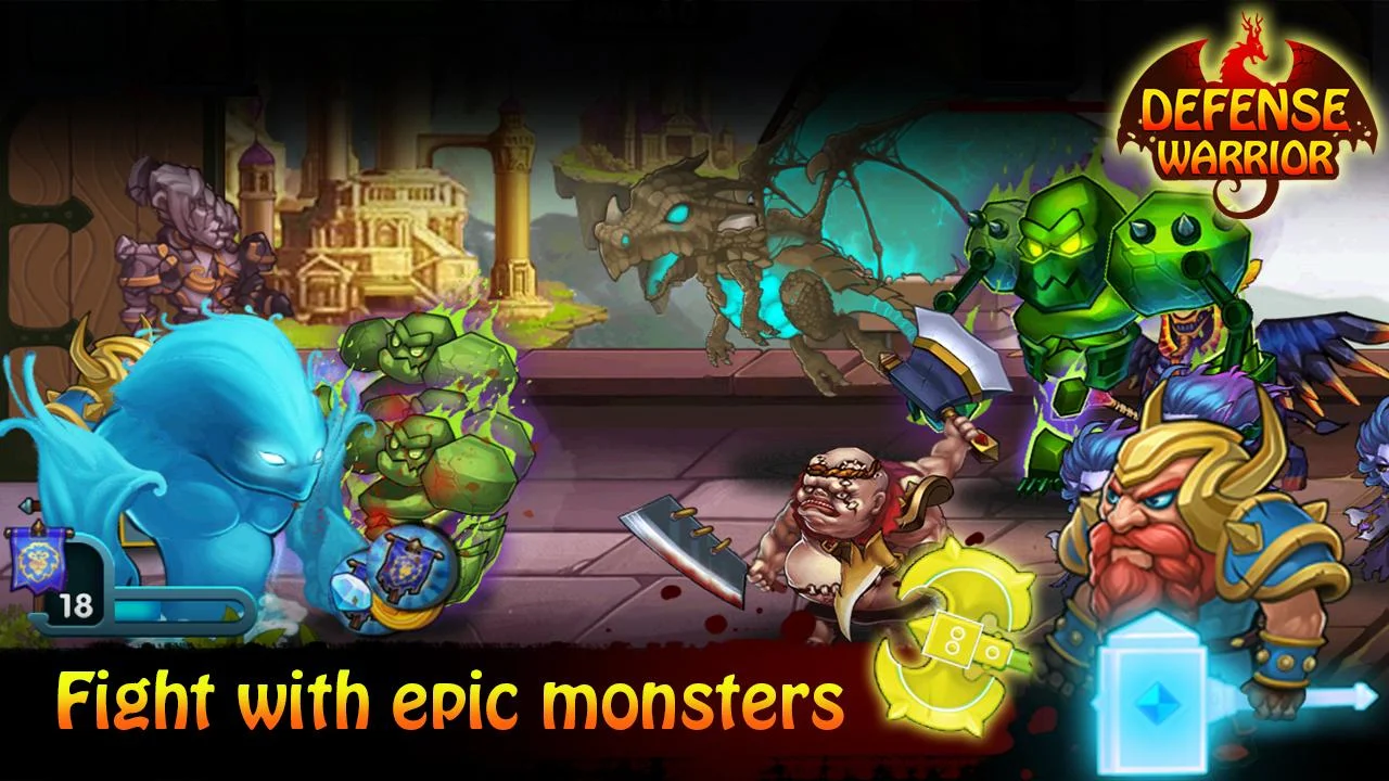 DEFENSE WARRIOR: Castle Battle Offline