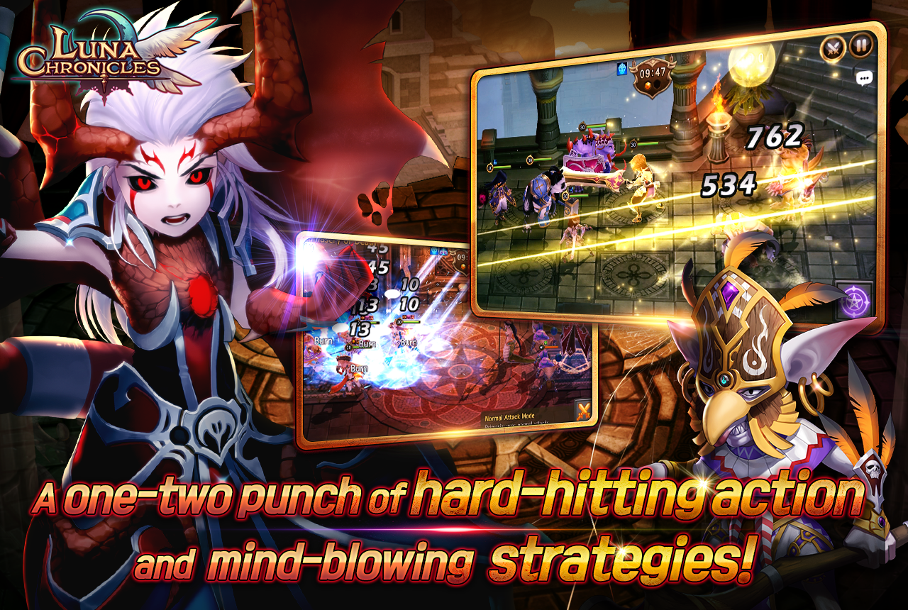 «Android» Luna Chronicles ✖ Ultimate Turn-Based Strategic RPG