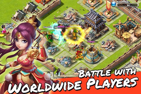 &#91;Ios/Android&#93; Dynasty War – Global PK ~ CoC type game based on China Three Kingdom